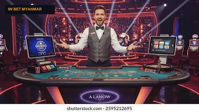 Live Dealer Casino Studio with Real Dealers and Baccarat Tables